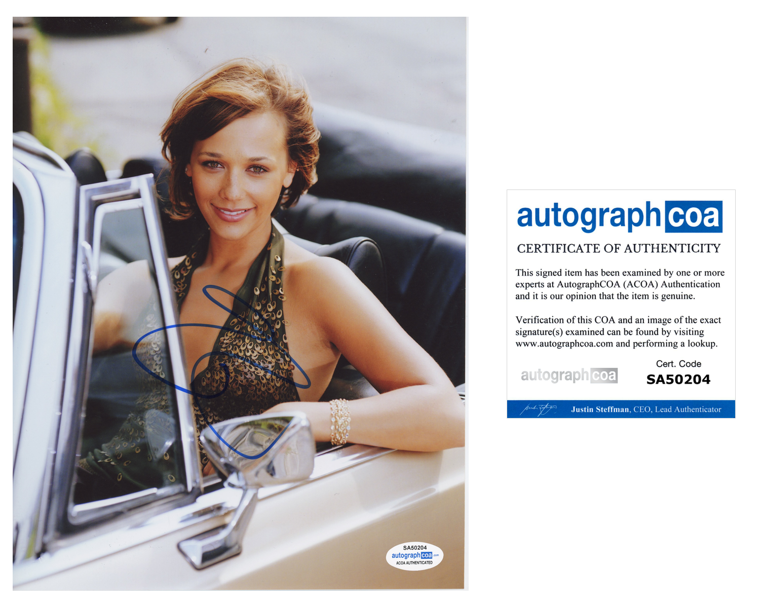 Rashida Jones Sexy Signed Autograph 8x10 Photo ACOA | Outlaw Hobbies  Authentic Autographs