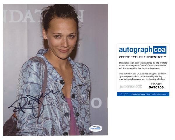 Rashida Jones Sexy Signed Autograph 8x10 Photo ACOA