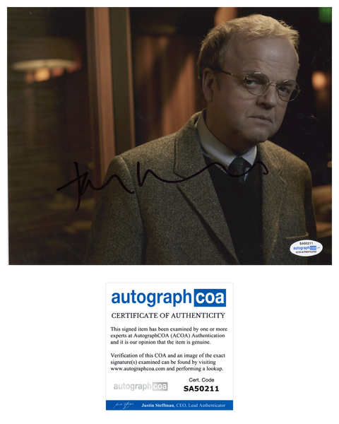 Toby Jones Captain America Signed Autograph 8x10 Photo ACOA