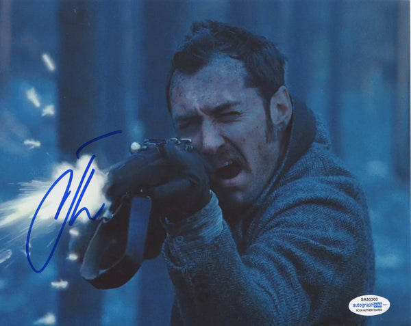Jude Law Sherlock Signed Autograph 8x10 Photo ACOA