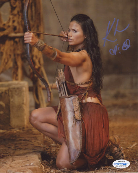 Katrina Law Spartacus Signed Autograph 8x10 Photo ACOA