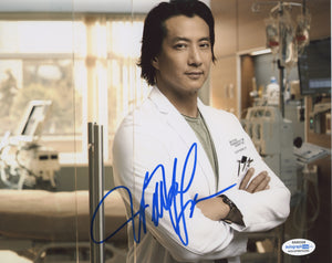 Will Yun Lee Good Doctor Signed Autograph 8x10 Photo ACOA