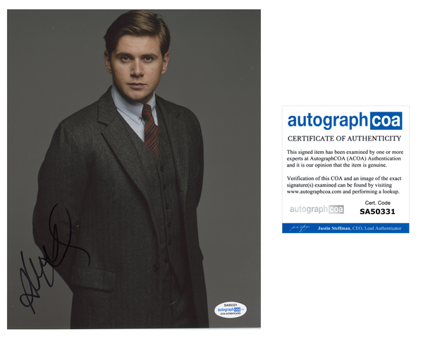 Allen Leech Downton Abbey Signed Autograph 8x10 Photo ACOA