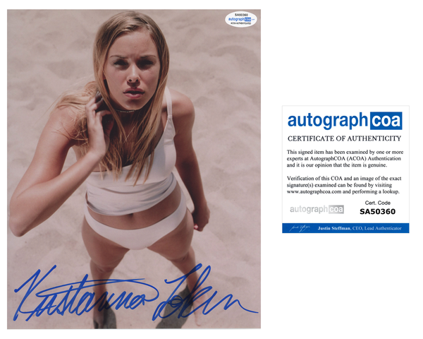 Kristanna Loken Sexy Signed Autograph 8x10 Photo