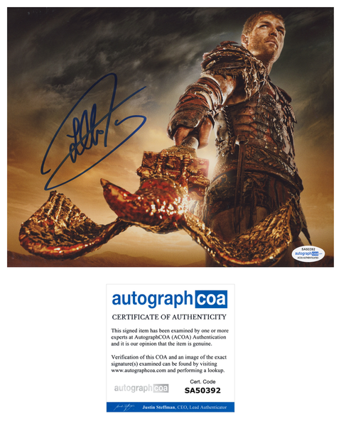 Liam McIntyre Spartacus Signed Autograph 8x10 Photo ACOA
