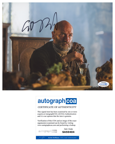Graham McTavish Outlander Signed Autograph 8x10 Photo ACOA