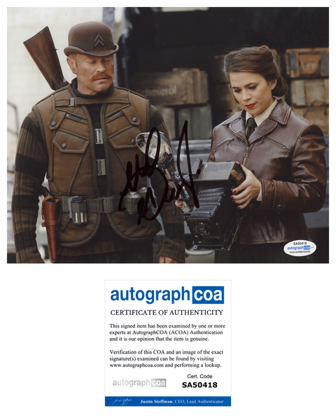 Neal McDonough Agent Carter Signed Autograph 8x10 Photo ACOA