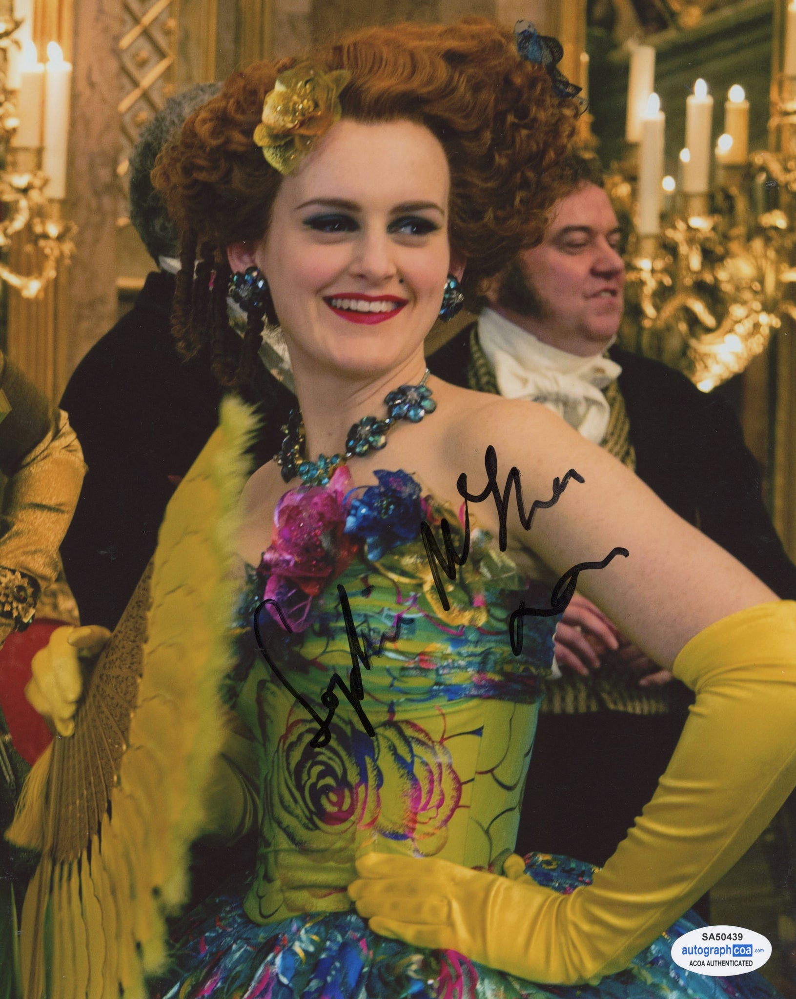 Sophie McShera Cinderella SIgned Autograph 8x10 Photo ACOA