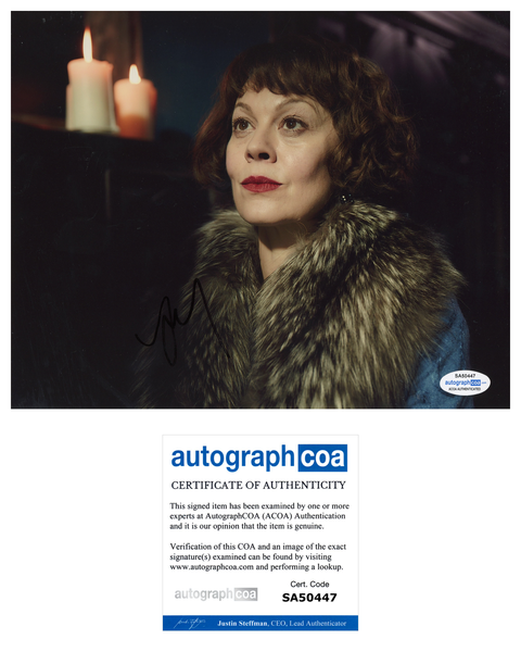 Helen McCrory Peaky Blinders Signed Autograph 8x10 Photo ACOA