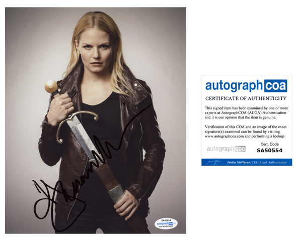 Jennifer Morrison Once Upon A Time Signed Autograph 8x10 Photo ACOA