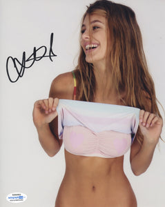 Camila Morrone Sexy Signed Autograph 8x10 Photo ACOA