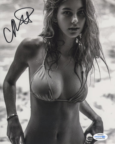 Camila Morrone Sexy Signed Autograph 8x10 Photo ACOA