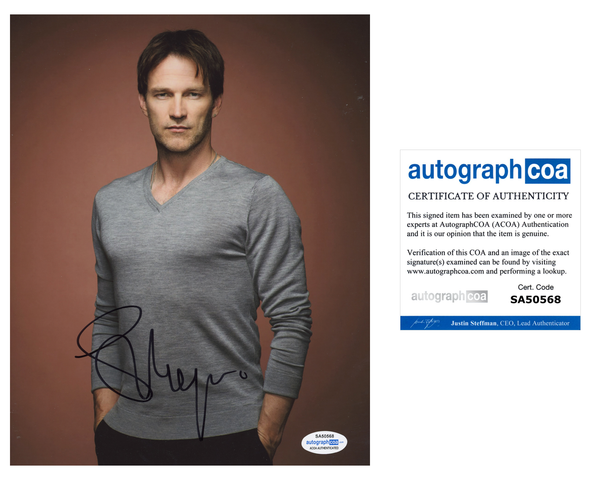 Stephen Moyer True Blood Signed Autograph 8x10 Photo ACOA