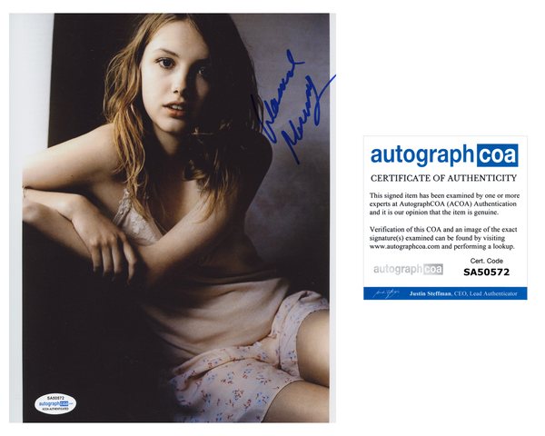 Hannah Murray Sexy Signed Autograph 8x10 Photo ACOA