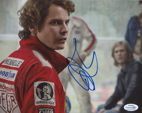 Daniel Bruhl Rush Signed Autograph 8x10 Photo ACOA