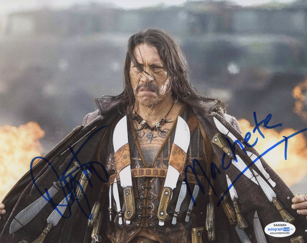 Danny Trejo Machete Signed Autograph 8x10 Photo ACOA