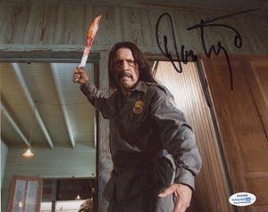 Danny Trejo Machete Signed Autograph 8x10 Photo ACOA