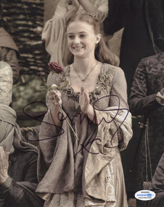 Sophie Turner Sexy Game of Thrones Signed autograph 8x10 Photo ACOA