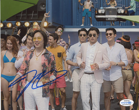 Jimmy O Yang Crazy Rich Asians Signed Autograph 8x10 Photo ACOA
