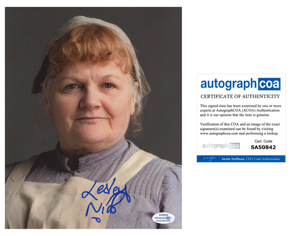 Lesley Nicol Downton Abbey Signed Autograph 8x10 Photo ACOA