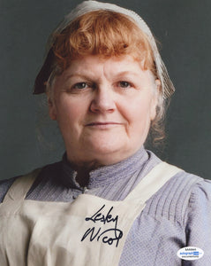 Lesley Nicol Downton Abbey Signed Autograph 8x10 Photo ACOA