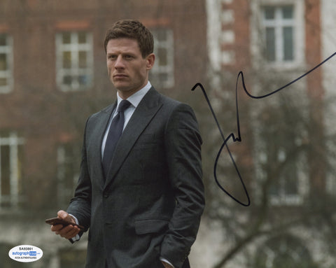 James Norton Grantchester Little Women Signed Autograph 8x10 Photo ACOA