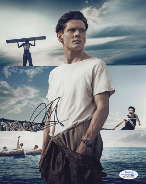 Jack O'Connell Unbroken Signed Autograph 8x10 Photo ACOA