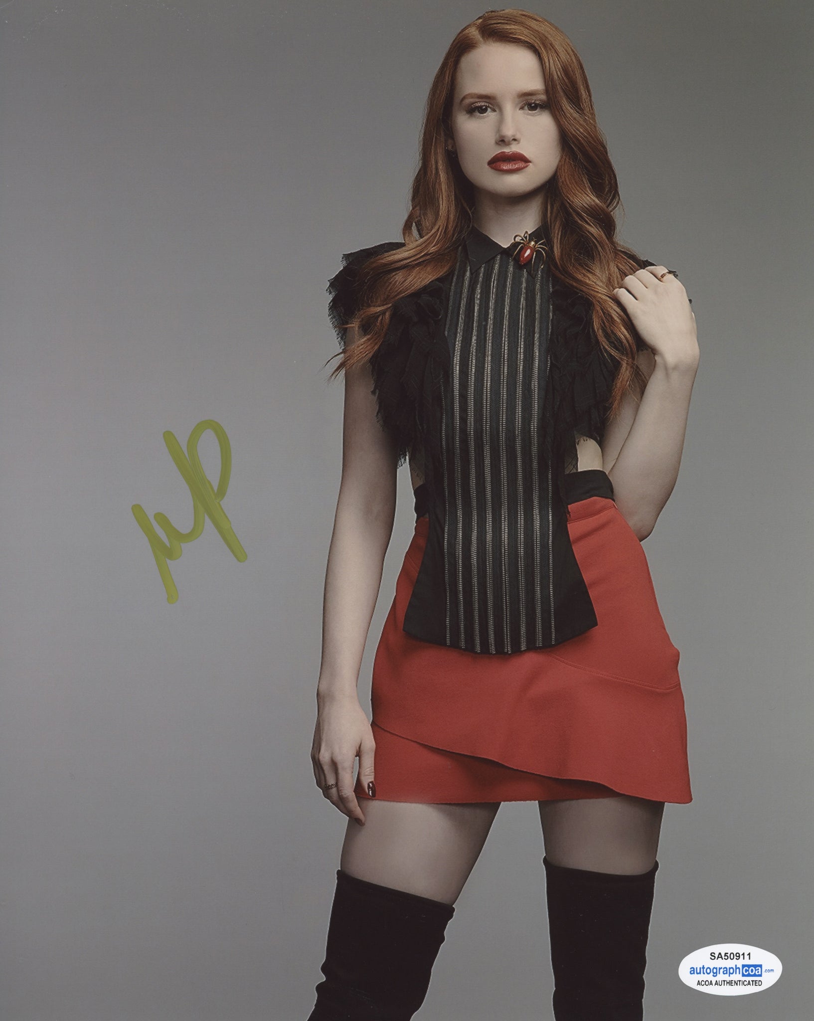 Madelaine Petsch Riverdale Signed Autograph 8x10 Photo ACOA Cheryl