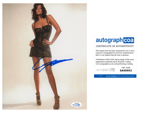 Genesis Rodriguez Sexy Umbrella Academy Signed Autograph 8x10 Photo ACOA