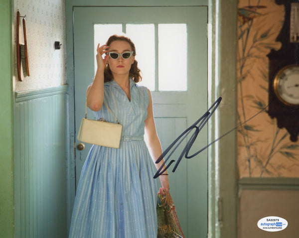 Saoirse Ronan Brooklyn Signed Autograph 8x10 Photo ACOA