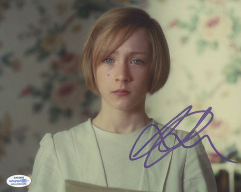 Saoirse Ronan Atonement Signed Autograph 8x10 Photo ACOA