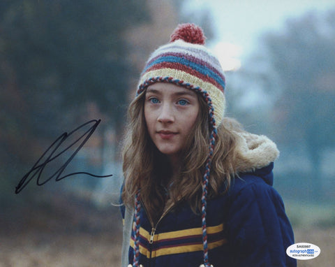 Saoirse Ronan Lovely Bones Signed Autograph 8x10 Photo ACOA