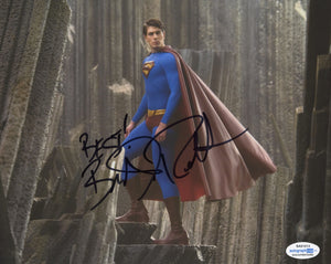 Brandon Routh Superman Returns Signed Autograph 8x10 Photo ACOA