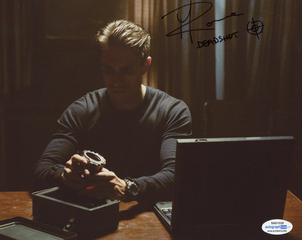 Michael Rowe Deadshot Arrow Signed Autograph 8x10 Photo ACOA