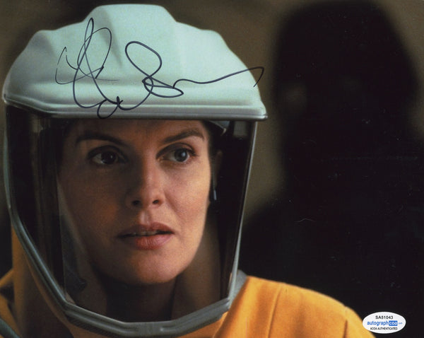 Rene Russo Outbreak Signed Autograph 8x10 Photo ACOA