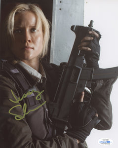 Jessy Schram Falling Skies Signed Autograph 8x10 Photo ACOA