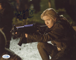 Jessy Schram Falling Skies Signed Autograph 8x10 Photo ACOA