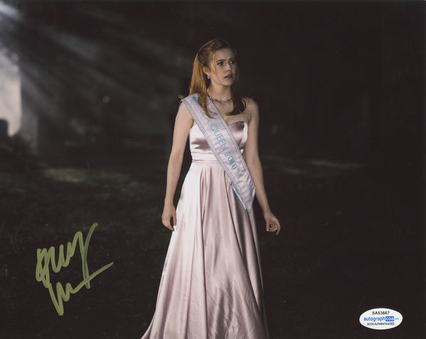 Kennedy McMann Nancy Drew Signed Autograph 8x10 Photo ACOA