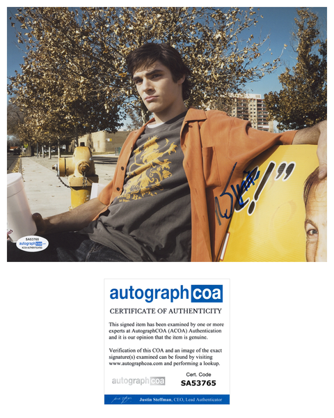 RJ Mitte Breaking Bad Signed Autograph 8x10 Photo ACOA