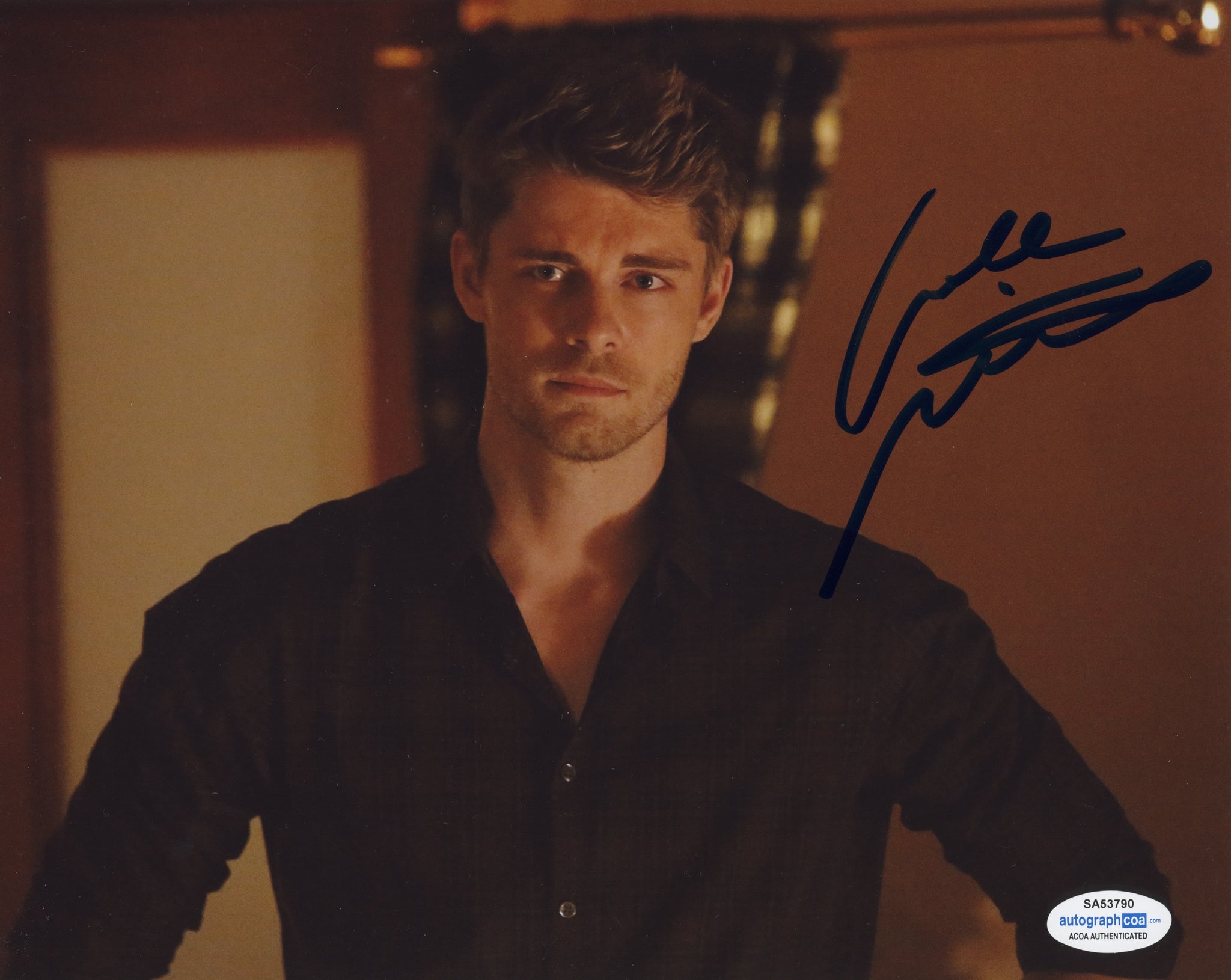 Luke Mitchell Blindspot Signed Autograph 8x10 Photo ACOA