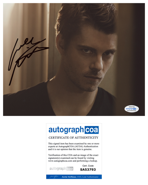 Luke Mitchell Blindspot Signed Autograph 8x10 Photo ACOA