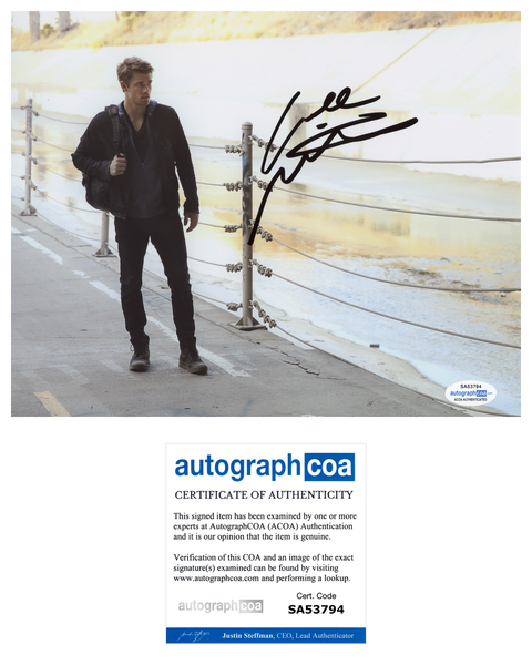 Luke Mitchell Blindspot Signed Autograph 8x10 Photo ACOA