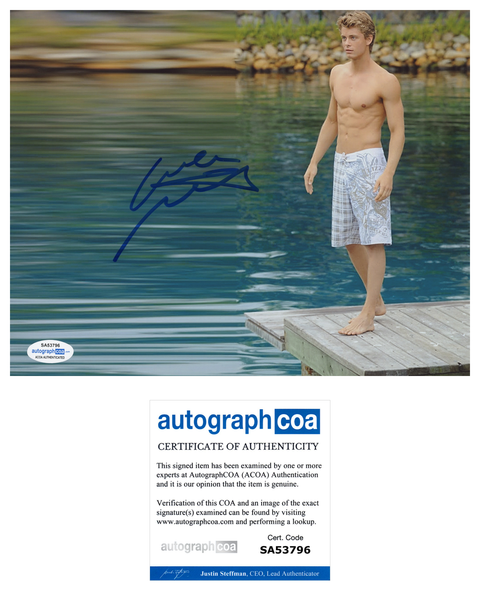 Luke Mitchell Republic of Sarah Signed Autograph 8x10 Photo ACOA