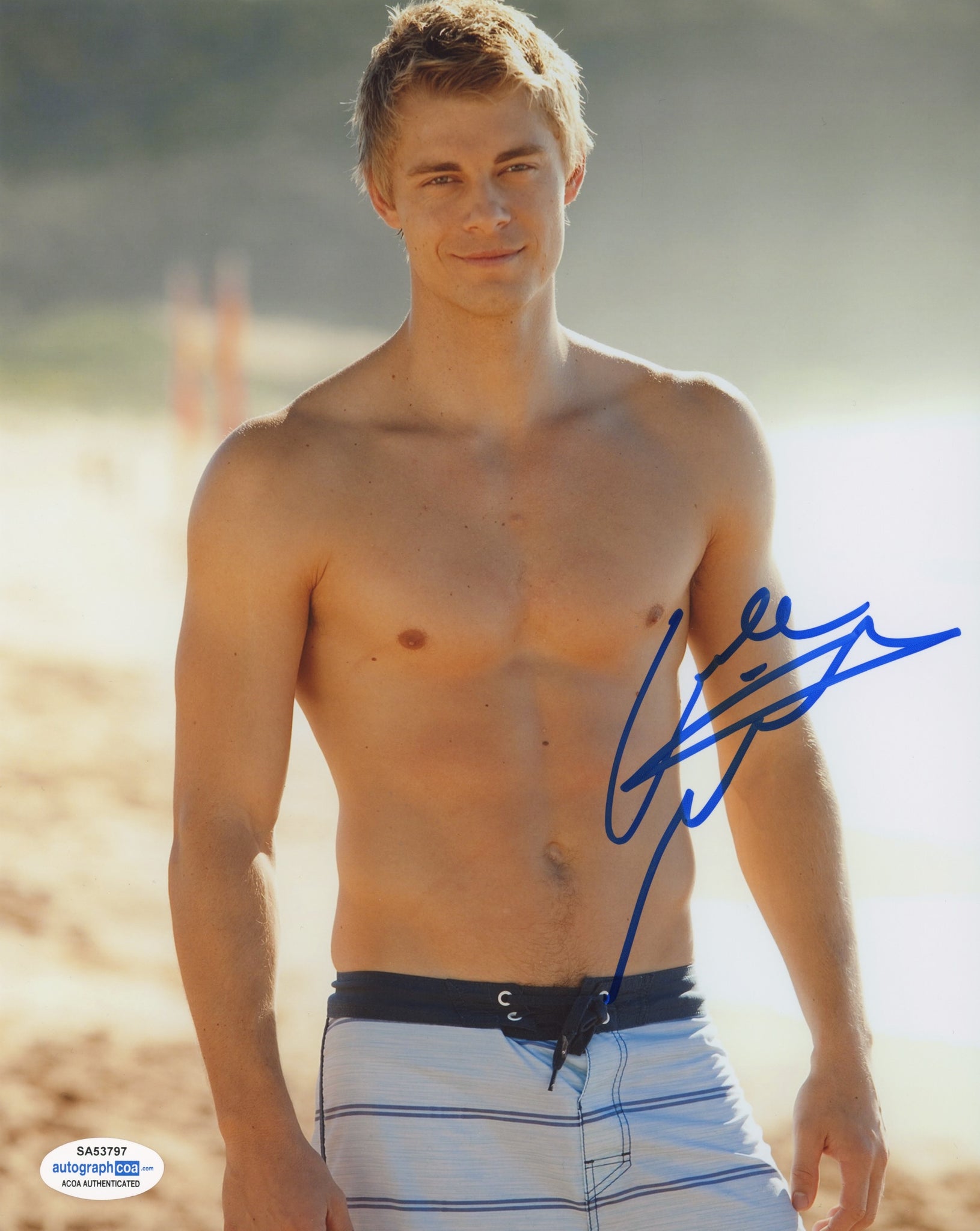 Luke Mitchell Republic of Sarah Signed Autograph 8x10 Photo ACOA