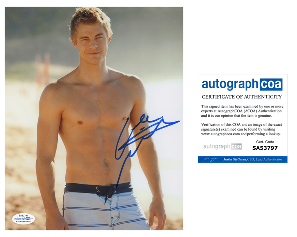 Luke Mitchell Republic of Sarah Signed Autograph 8x10 Photo ACOA