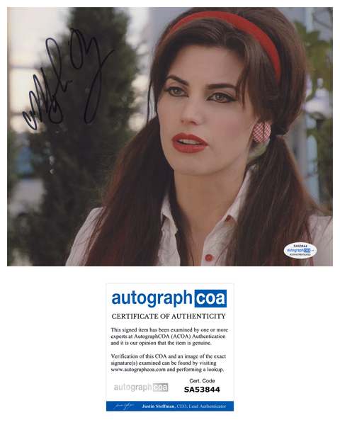 Meghan Ory Sexy Once Upon A Time Signed Autograph 8x10 Photo ACOA