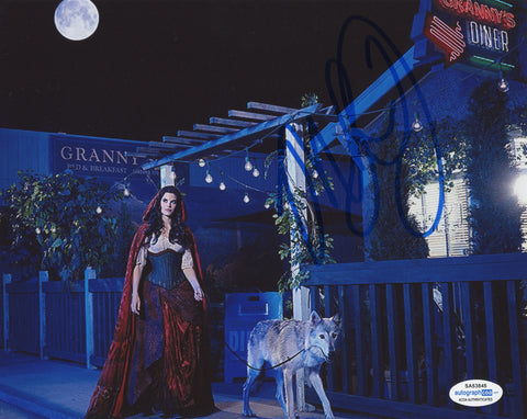 Meghan Ory Sexy Once Upon A Time Signed Autograph 8x10 Photo ACOA