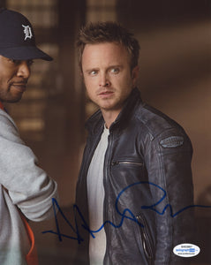 Aaron Paul Need for Speed Signed Autograph 8x10 Photo ACOA