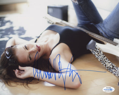 Amanda Righetti Sexy Signed Autograph 8x10 Photo ACOA