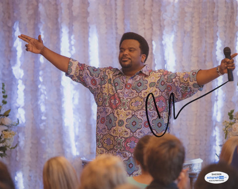 Craig Robinson Hot Tub Time Machine Signed Autograph 8x10 Photo ACOA